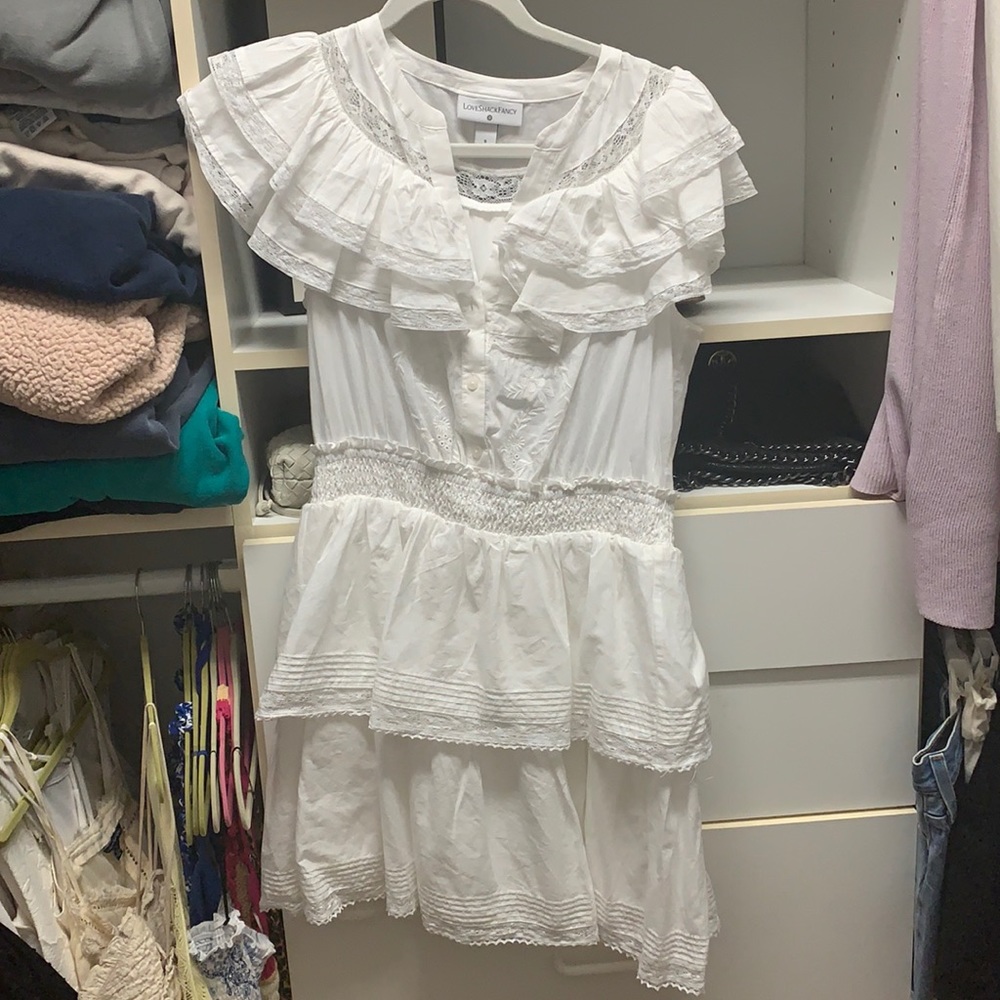 Target x Loveshack Fancy white dress